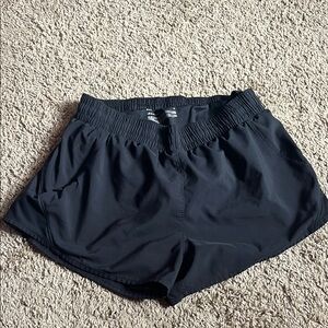 All in Motion Black Athletic Shorts Lightweight Moisture-Wicking